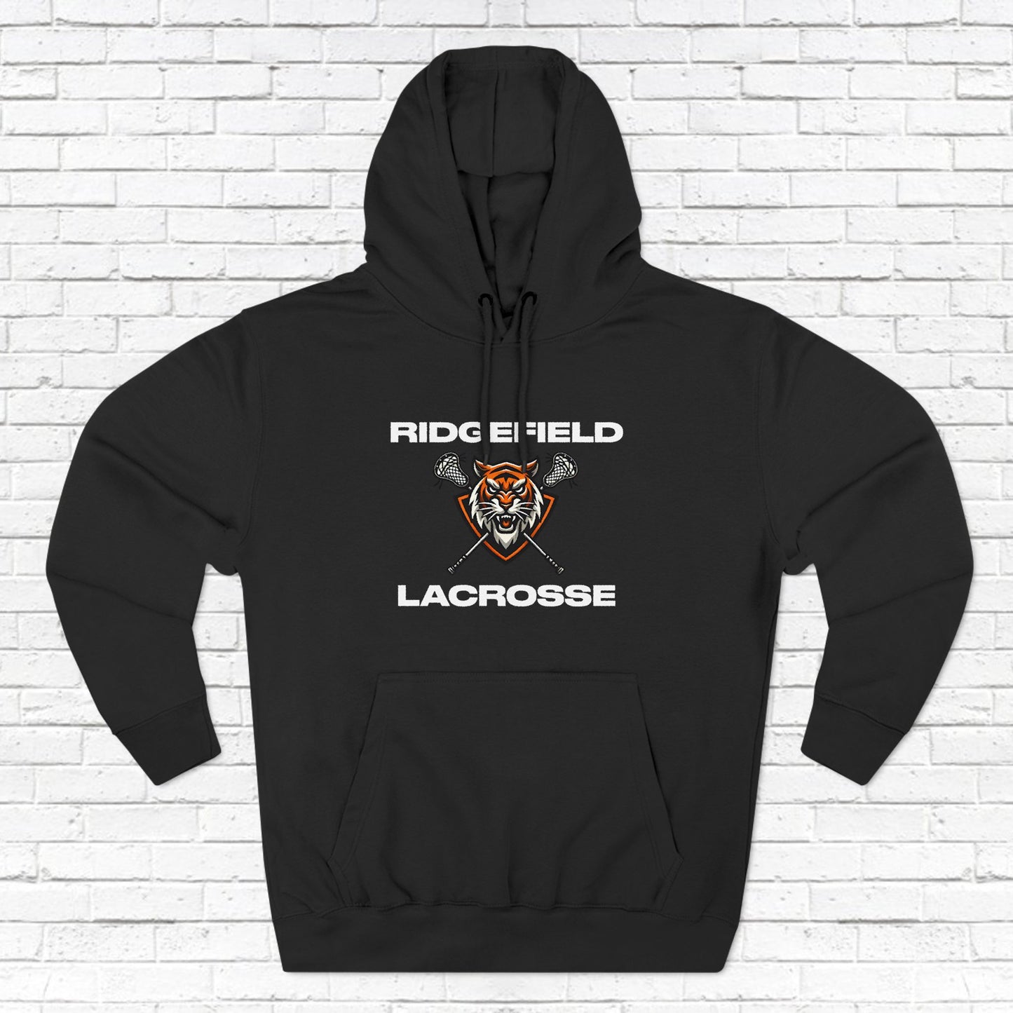 Ridgefield Lacrosse Adult Fleece Hoodie (Unisex)