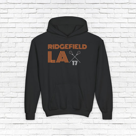 Ridgefield Lacrosse Youth #17 Ultra-Soft Hooded Sweatshirt