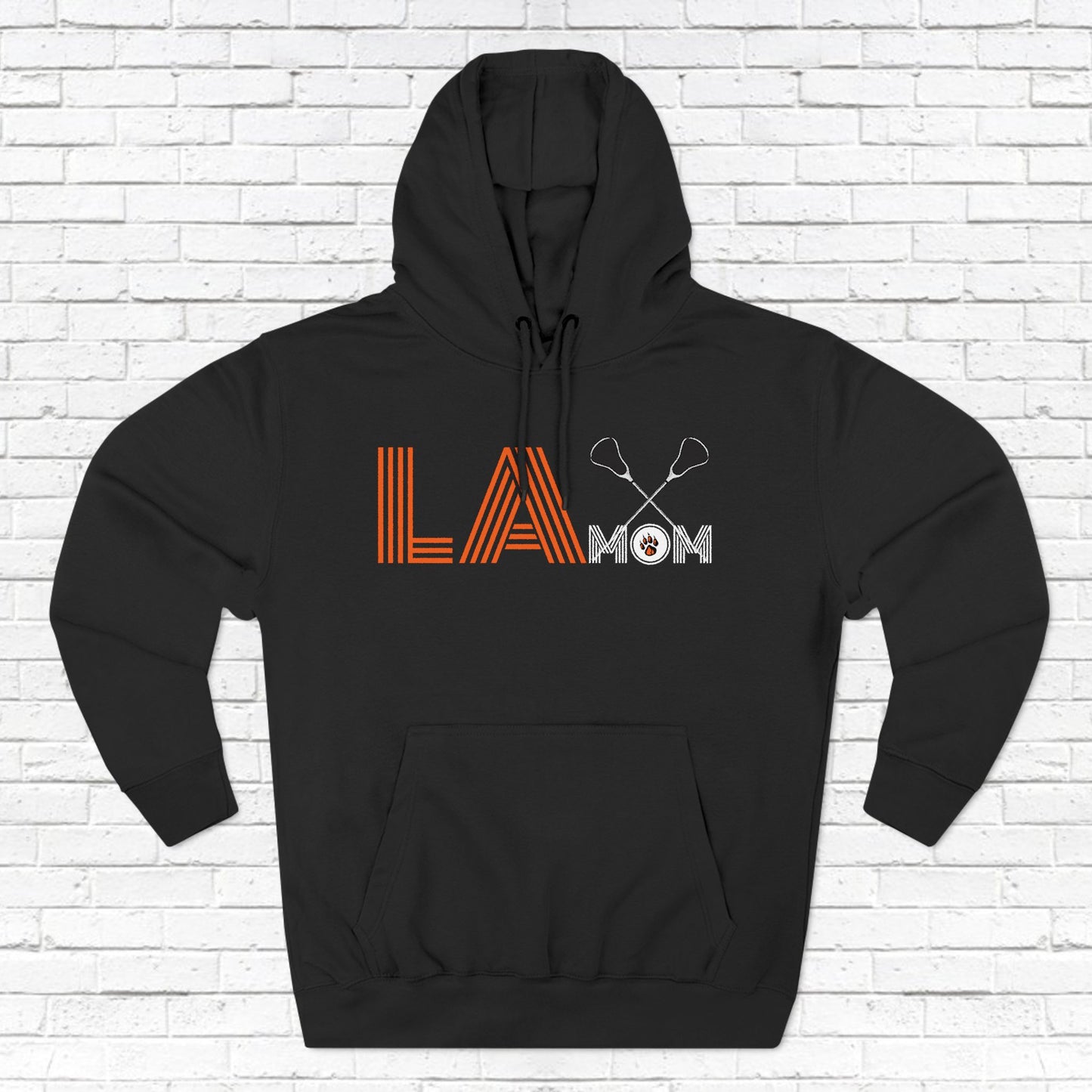 Ridgefield Lacrosse Mom Adult Fleece Hoodie