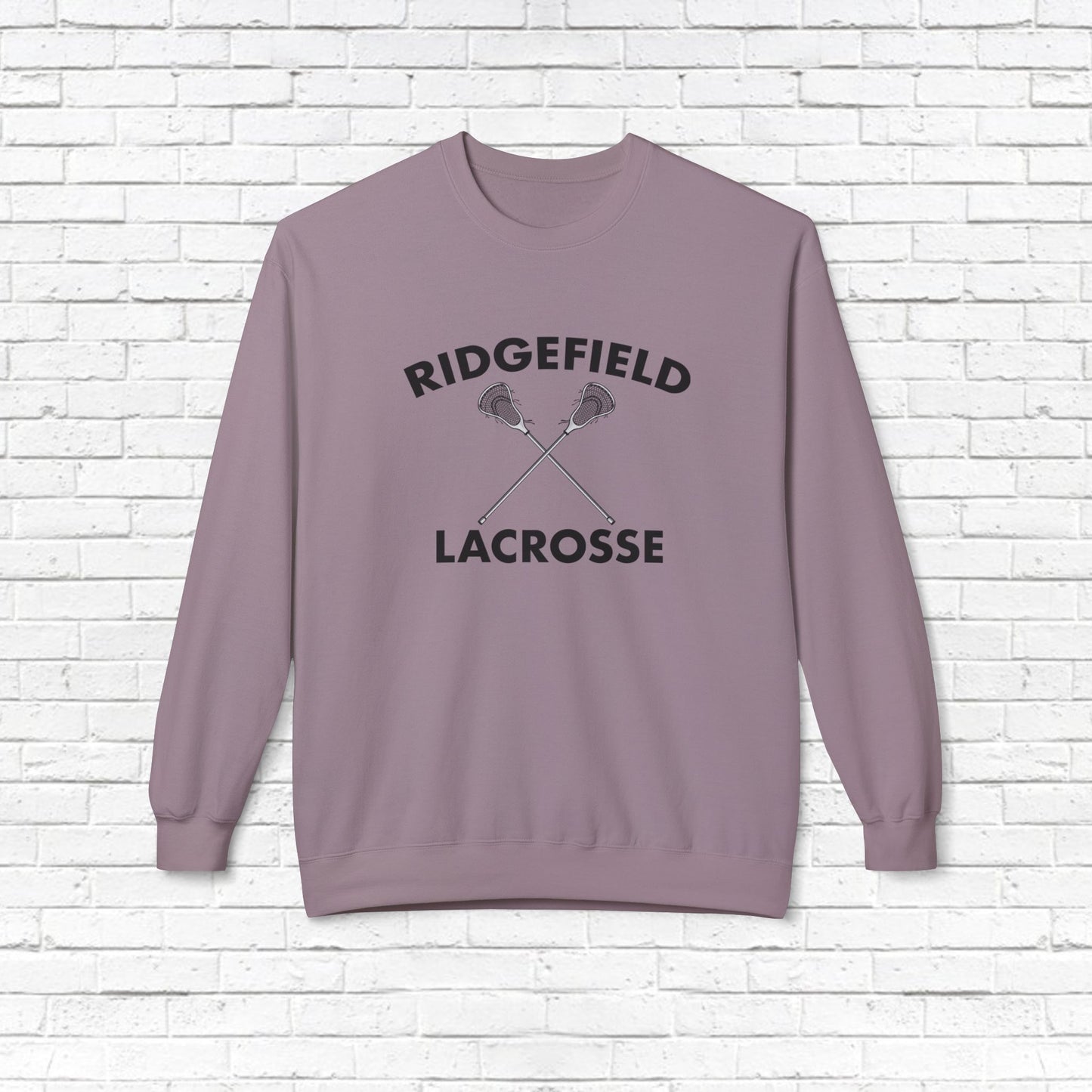 Ridgefield Lacrosse Softstyle Fleece Crewneck Sweatshirt (Unisex)