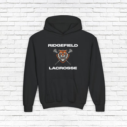 Ridgefield Lacrosse Youth Heavy Blend Hooded Sweatshirt (Unisex)