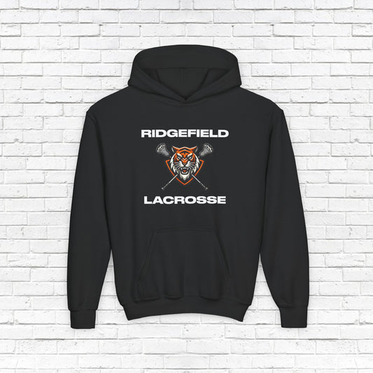 Ridgefield Lacrosse Youth Heavy Blend Hooded Sweatshirt (Unisex)