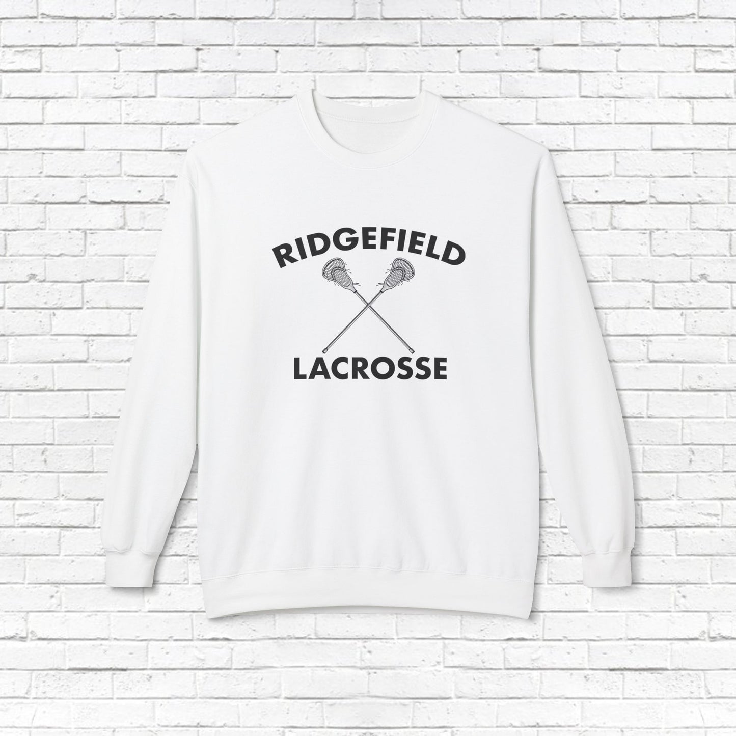 Ridgefield Lacrosse Softstyle Fleece Crewneck Sweatshirt (Unisex)