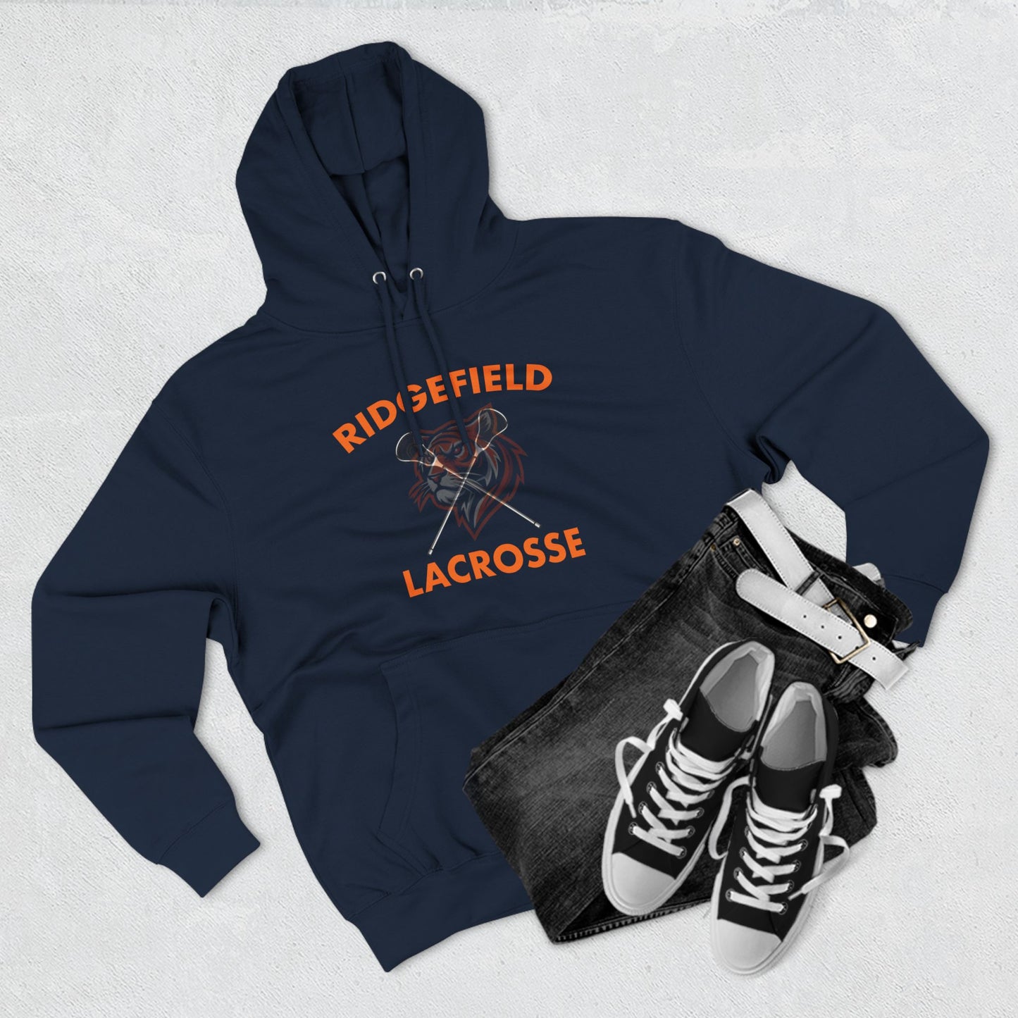 Ridgefield Lacrosse Adult Fleece Hoodie