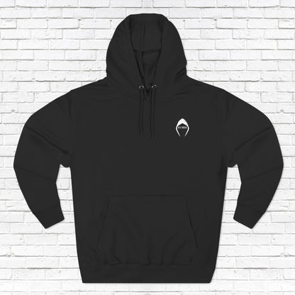 Frenchie Vibes Fleece Hoodie Black