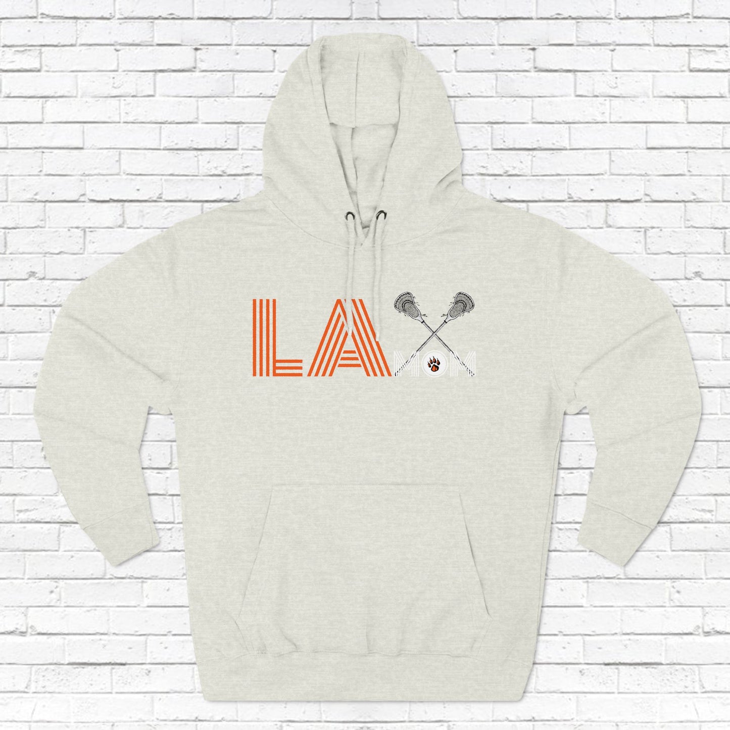 Ridgefield Lacrosse Mom Adult Fleece Hoodie