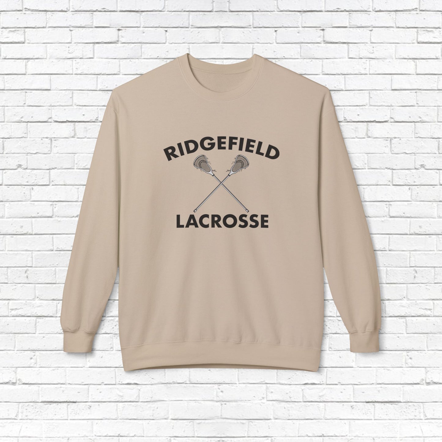 Ridgefield Lacrosse Softstyle Fleece Crewneck Sweatshirt (Unisex)