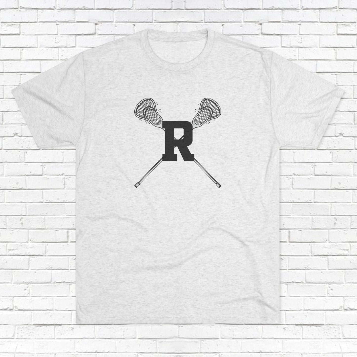 Ridgefield Lacrosse "R" Ultrasoft Vintage T-Shirt