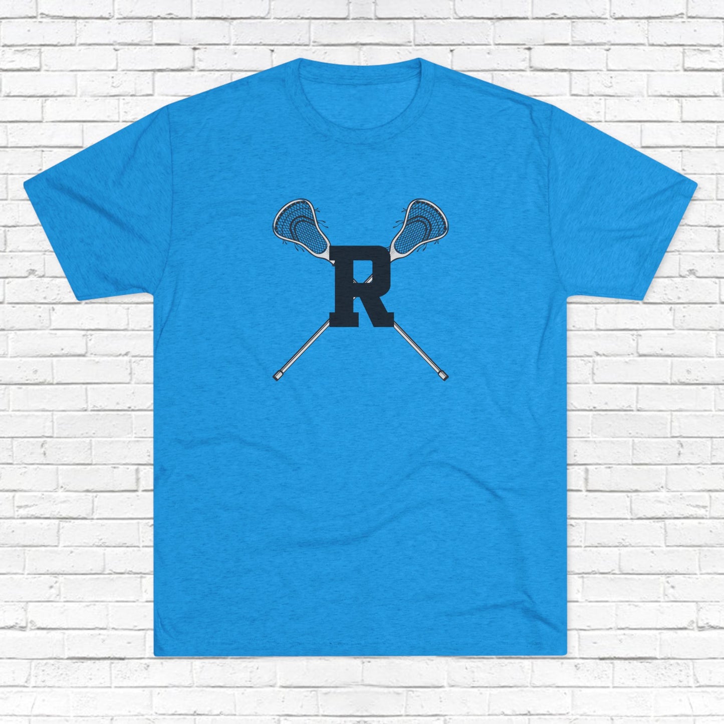 Ridgefield Lacrosse "R" Ultrasoft Vintage T-Shirt