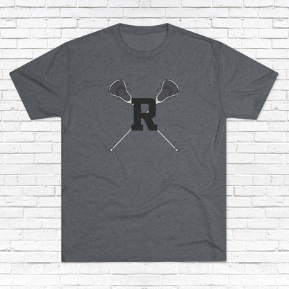 Ridgefield Lacrosse "R" Ultrasoft Vintage T-Shirt